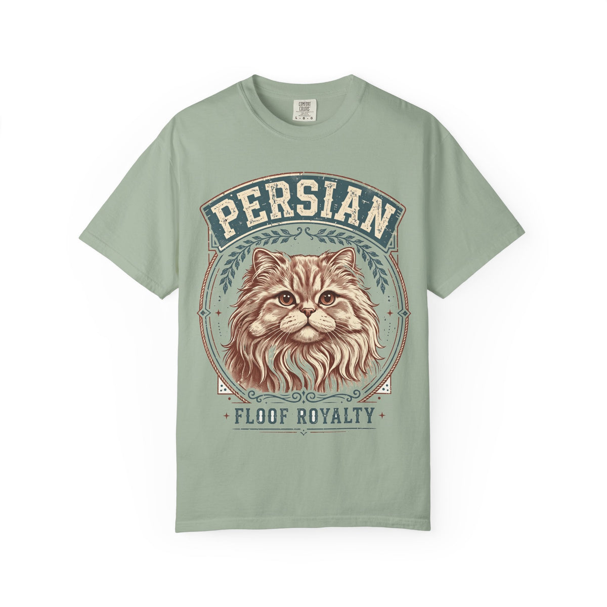 'Floof Royalty' Persian T-Shirt — alternate view