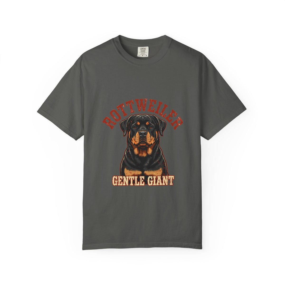 'Gentle Giant Rottweiler' Rottweiler T-Shirt — alternate view