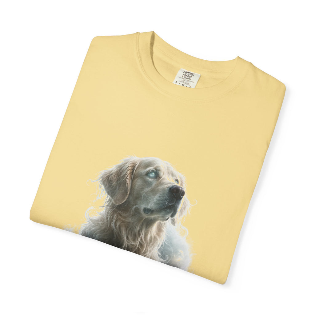 Golden Retriever Spooky Ghost Halloween Tee