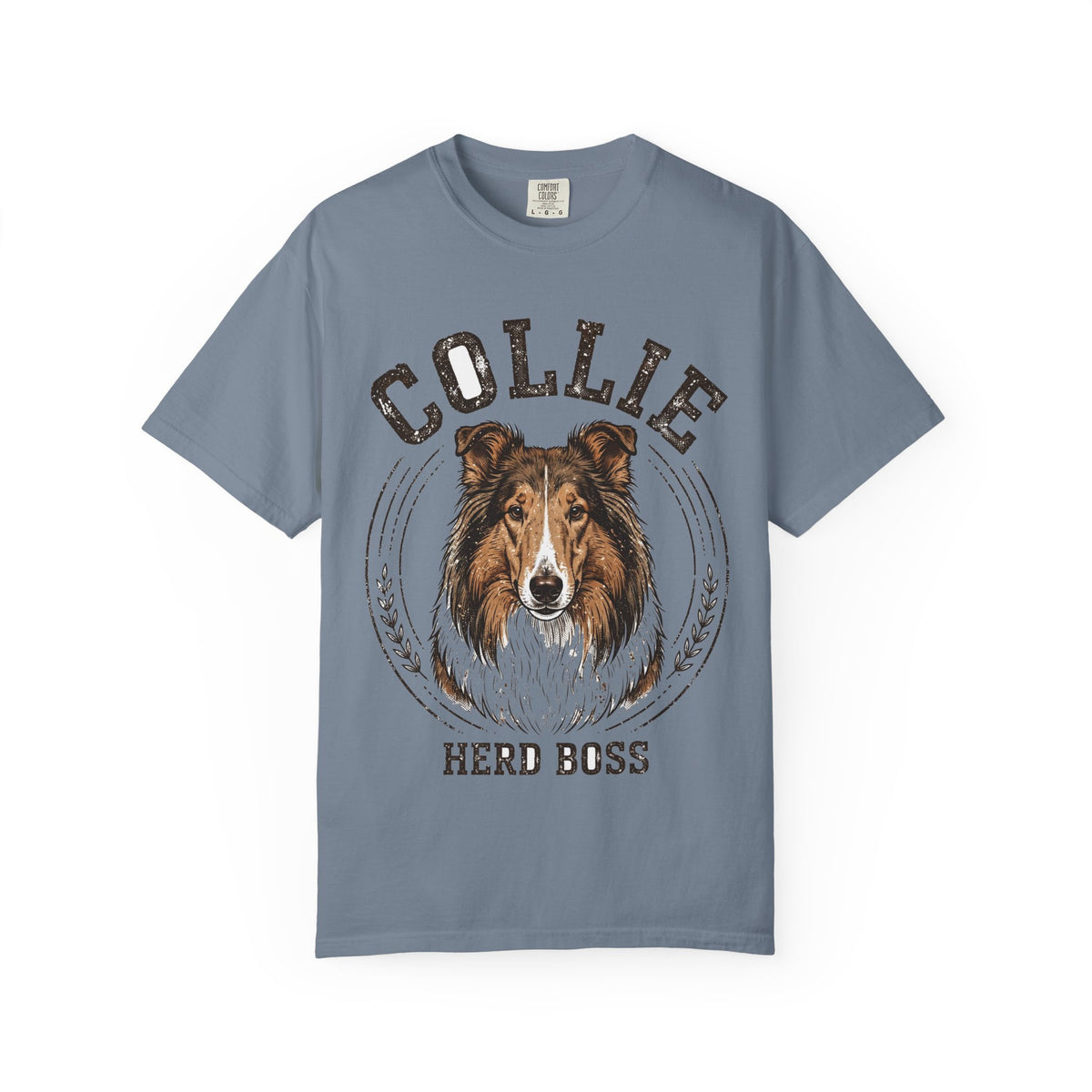 'Herd Boss' Collie T-Shirt — alternate view
