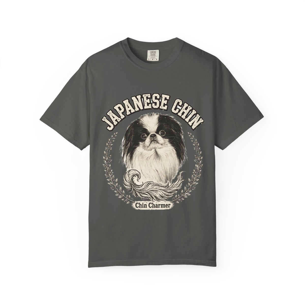 'Chin Charmer' Japanese Chin T-Shirt — alternate view