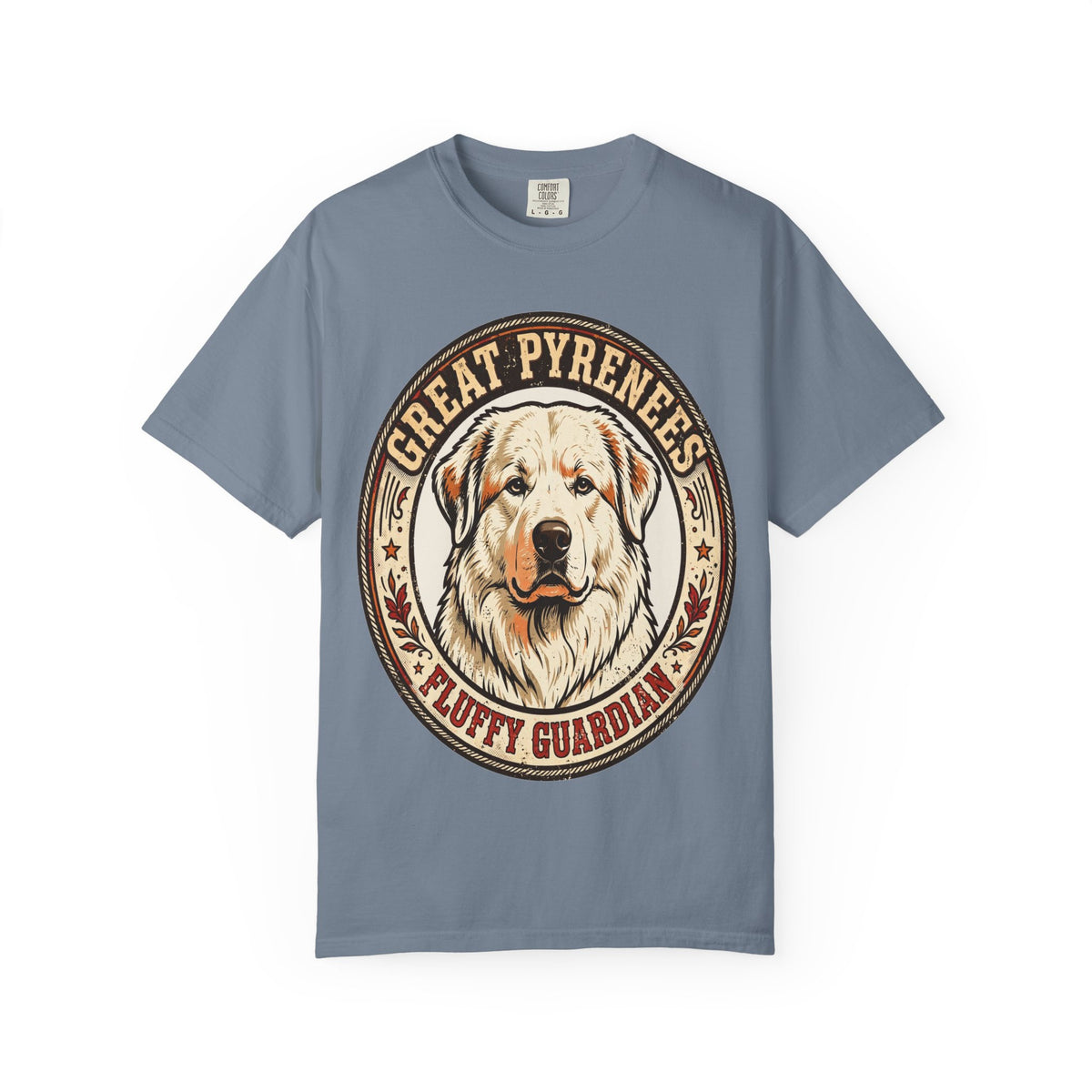 'Fluffy Guardian' Great Pyrenees T-Shirt — alternate view