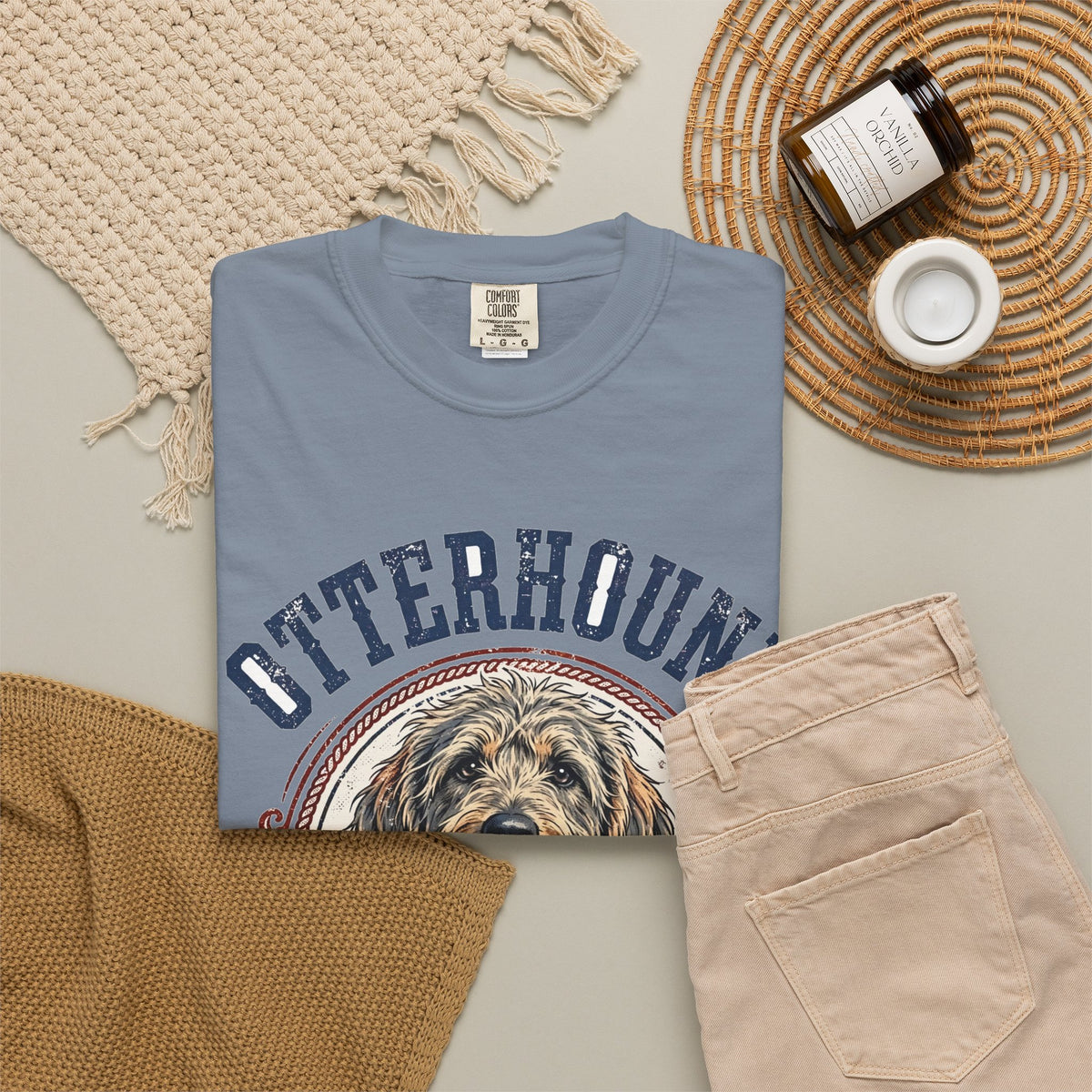 'Splash Zone' Otterhound T-Shirt — alternate view