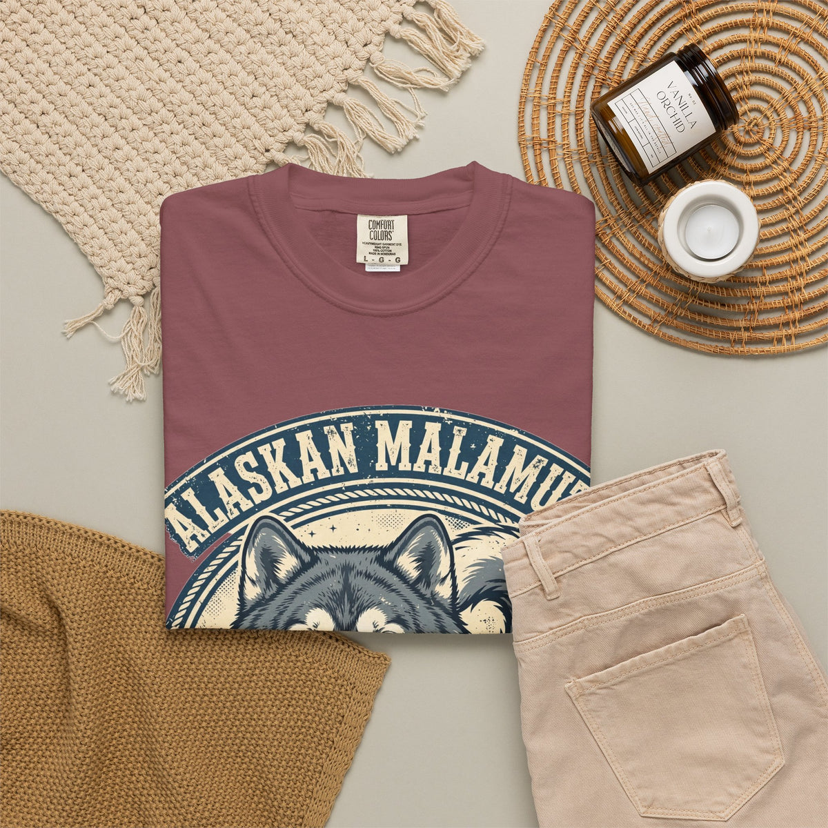 Alaskan Malamute Floof and Freight Tee