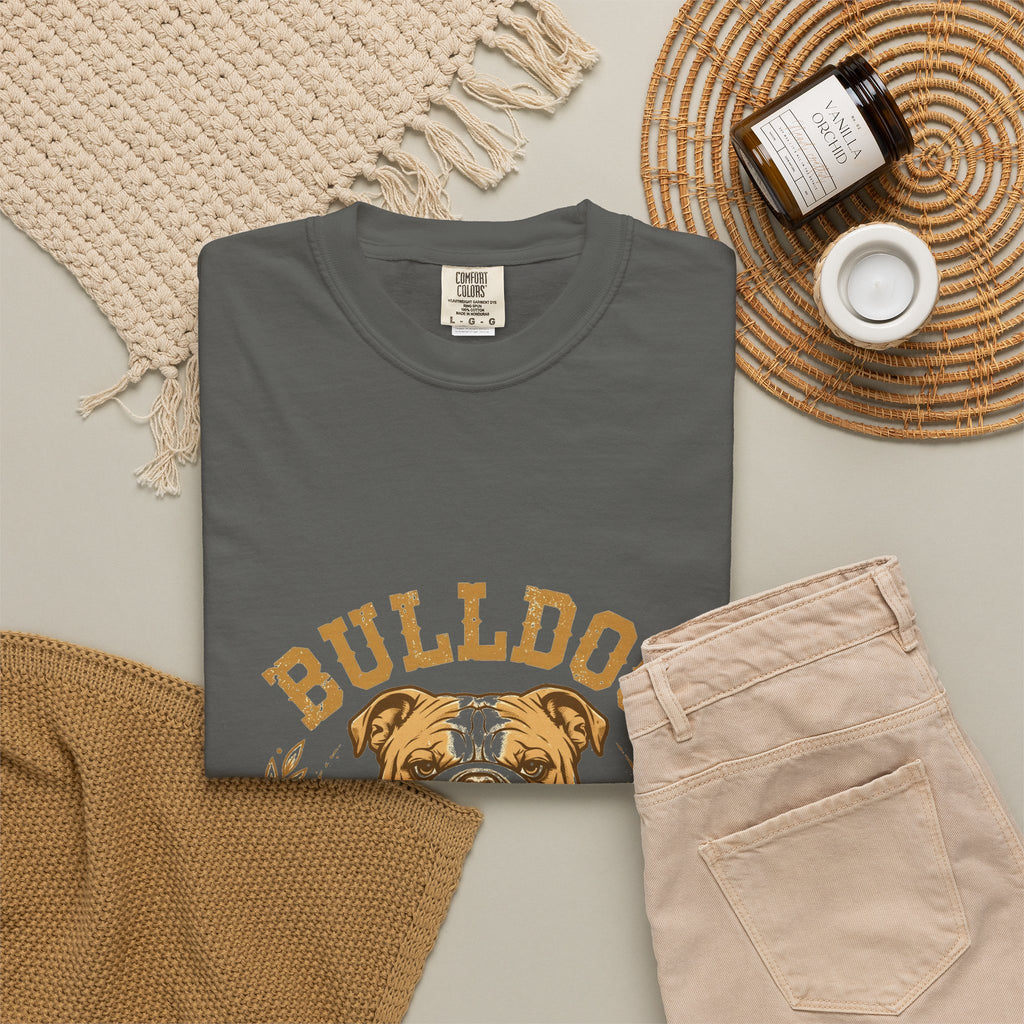 'Wrinkle Royalty Bulldog' Bulldog T-Shirt — alternate view