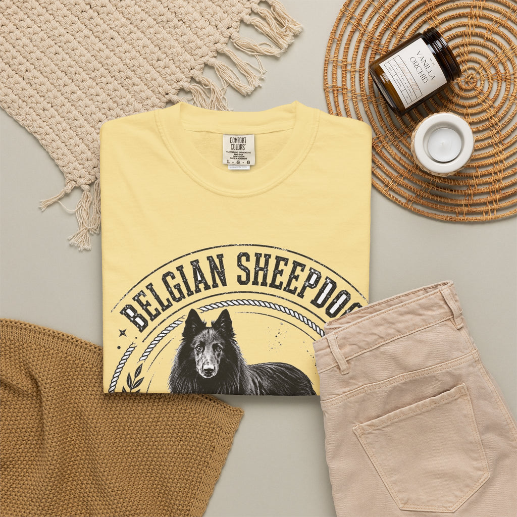 'Midnight Herd' Belgian Sheepdog T-Shirt — alternate view