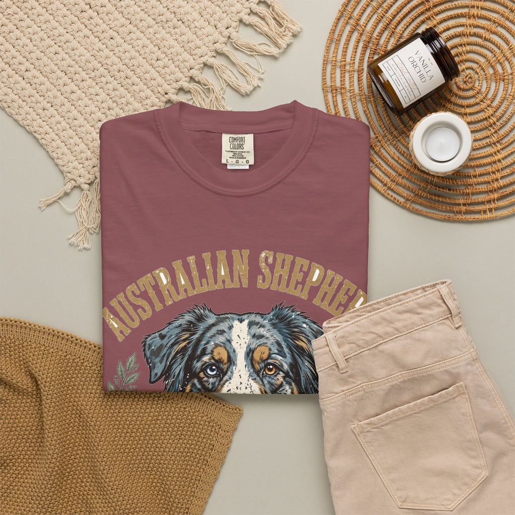'Herding Hearts' Australian Shepherd T-Shirt — alternate view
