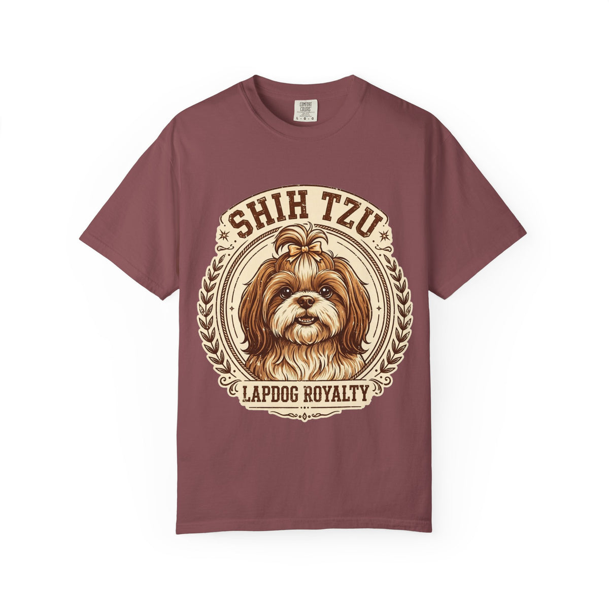 'Lapdog Royalty' Shih Tzu T-Shirt — alternate view