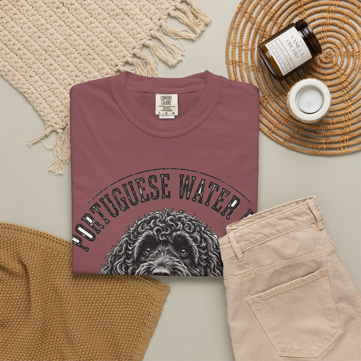 'Splash Squad' Portuguese Water Dog T-Shirt — alternate view