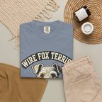 'Wire Whirlwind' Wire Fox Terrier T-Shirt — alternate view