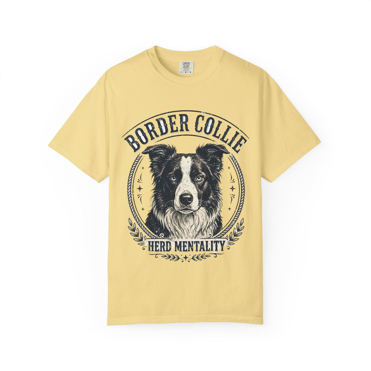 'Herd Mentality' Border Collie T-Shirt — alternate view