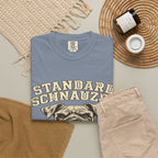 'Bearded & Bold' Standard Schnauzer T-Shirt — alternate view