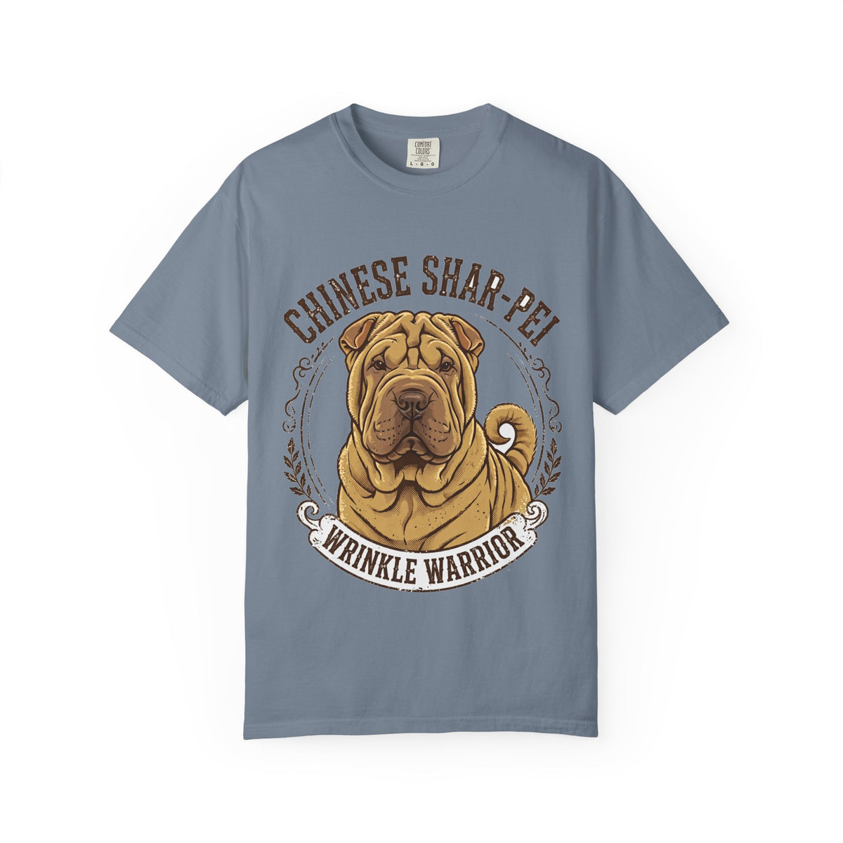 'Wrinkle Warrior' Chinese Shar-Pei T-Shirt — alternate view