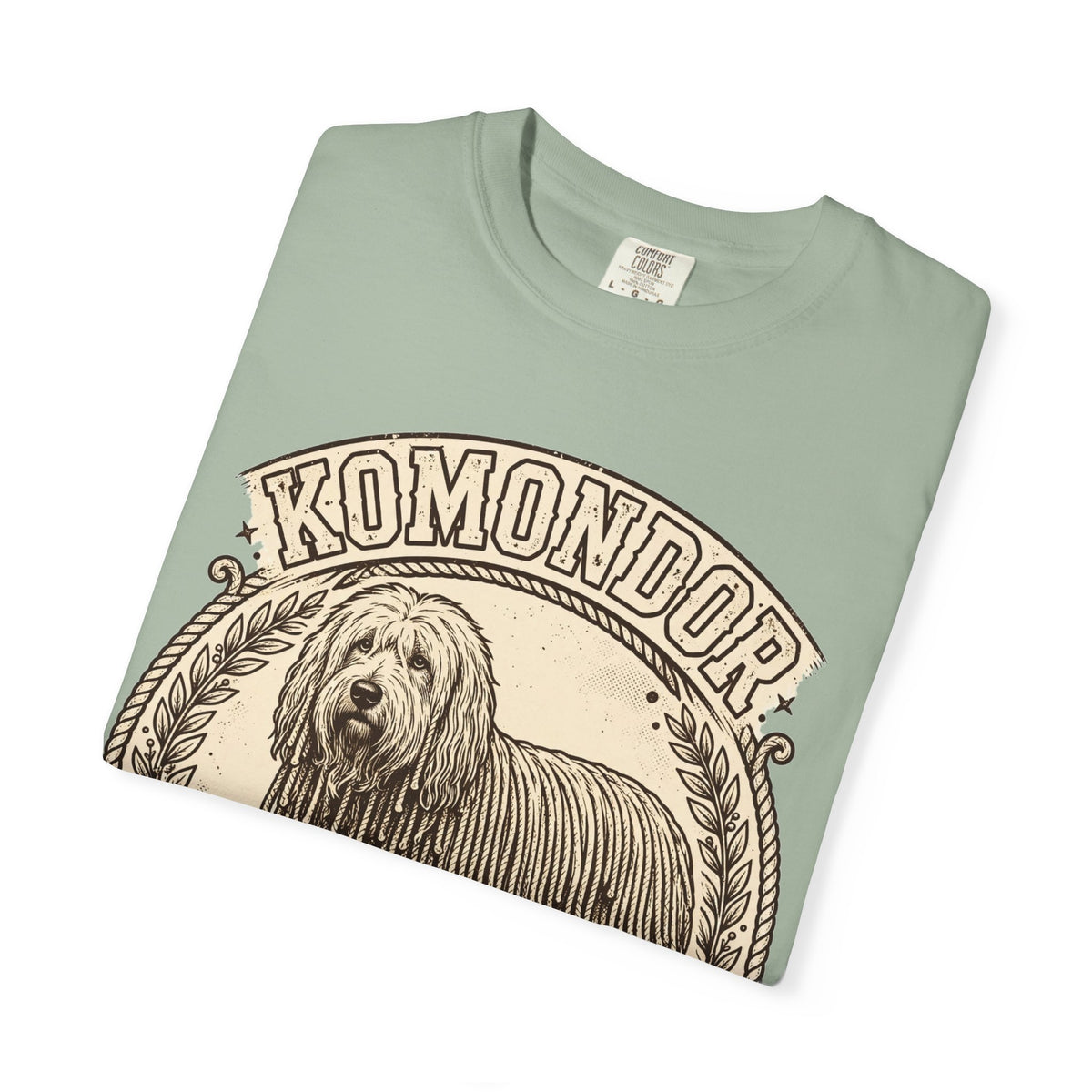'Mop Squad' Komondor T-Shirt — alternate view