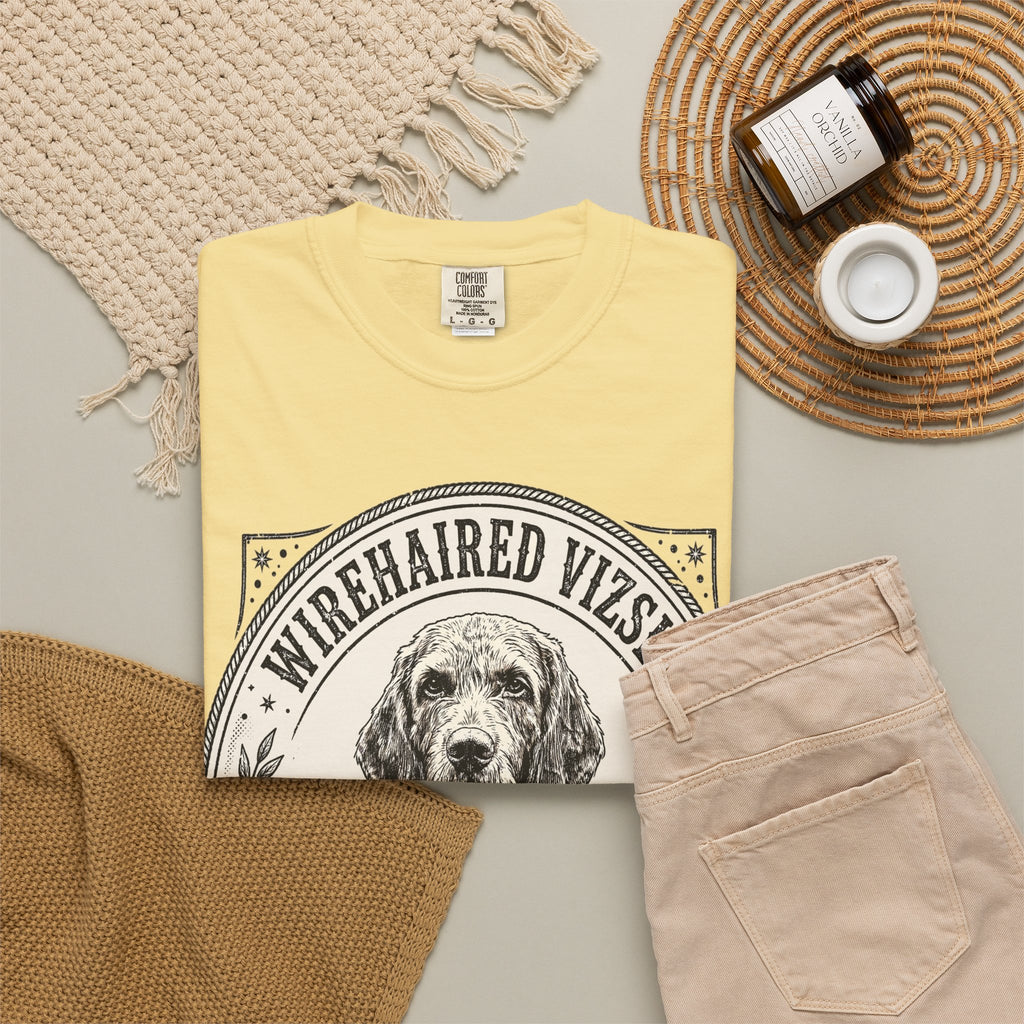 'Bearded Rocket' Wirehaired Vizsla T-Shirt — alternate view
