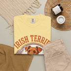 'Ginger Daredevil' Irish Terrier T-Shirt — alternate view