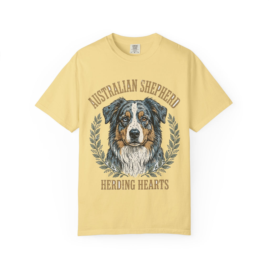'Herding Hearts' Australian Shepherd T-Shirt — alternate view