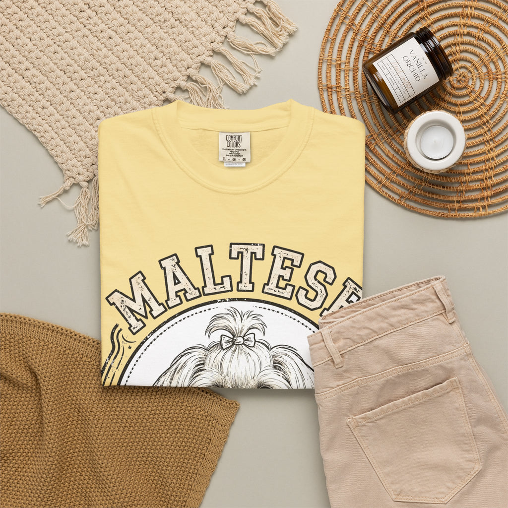 'Silk Fluff' Maltese T-Shirt — alternate view