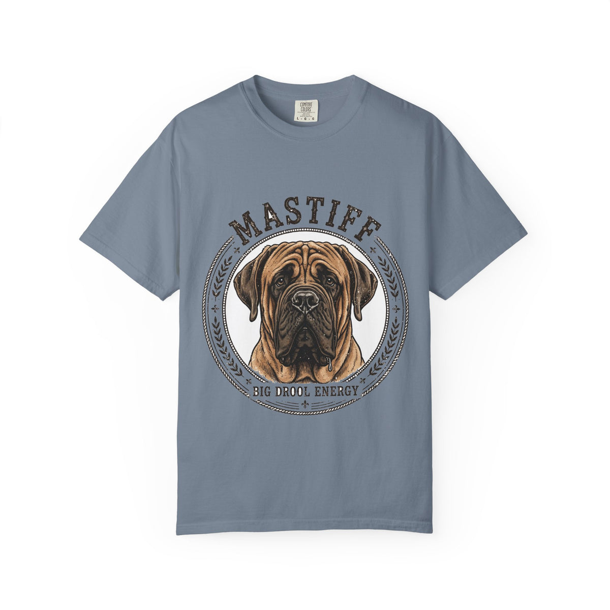 'Big Drool Energy' Mastiff T-Shirt — alternate view