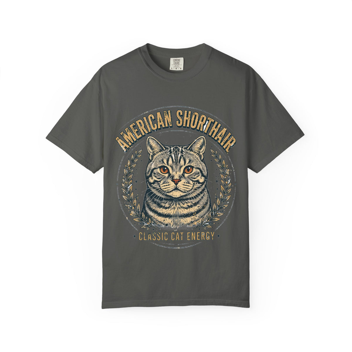 American Shorthair Classic Cat Energy Tee