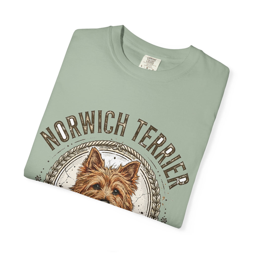 'Little Mischief' Norwich Terrier T-Shirt — alternate view