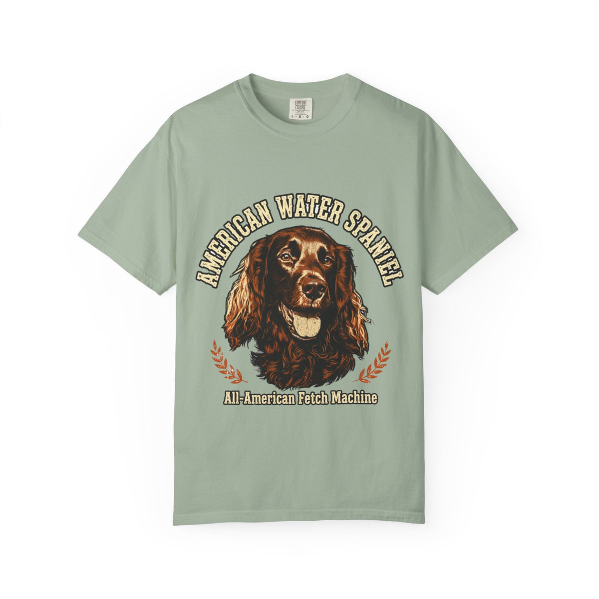 American Water Spaniel Curly Sportster Tee