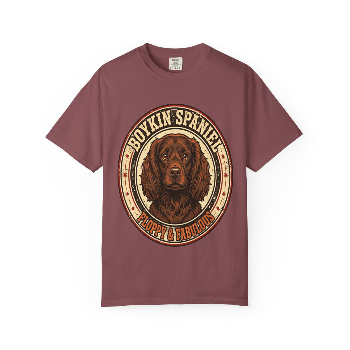 'Floppy & Fabulous' Boykin Spaniel T-Shirt — alternate view