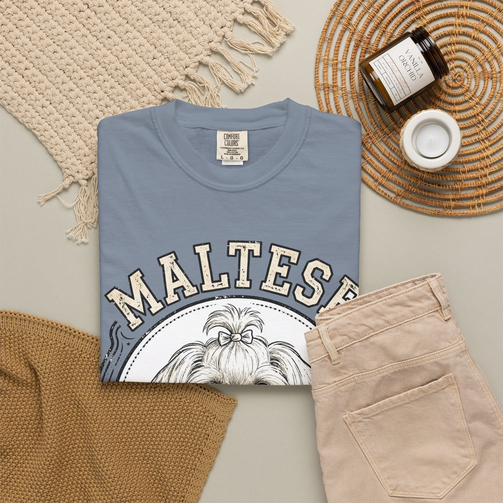 'Silk Fluff' Maltese T-Shirt — alternate view