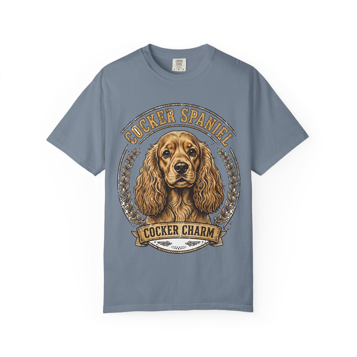'Cocker Charm' Cocker Spaniel Cocker Charm T-Shirt — alternate view