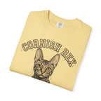 'Wavy Wonder' Cornish Rex Cat T-Shirt — alternate view