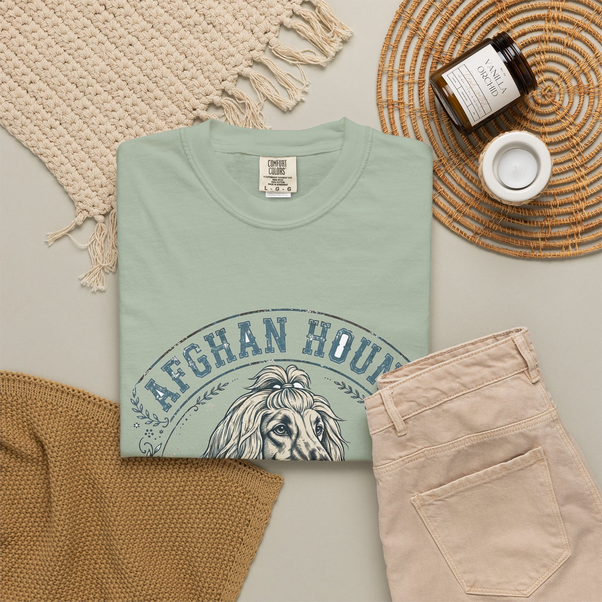 Afghan Hound Runway Royalty Tee