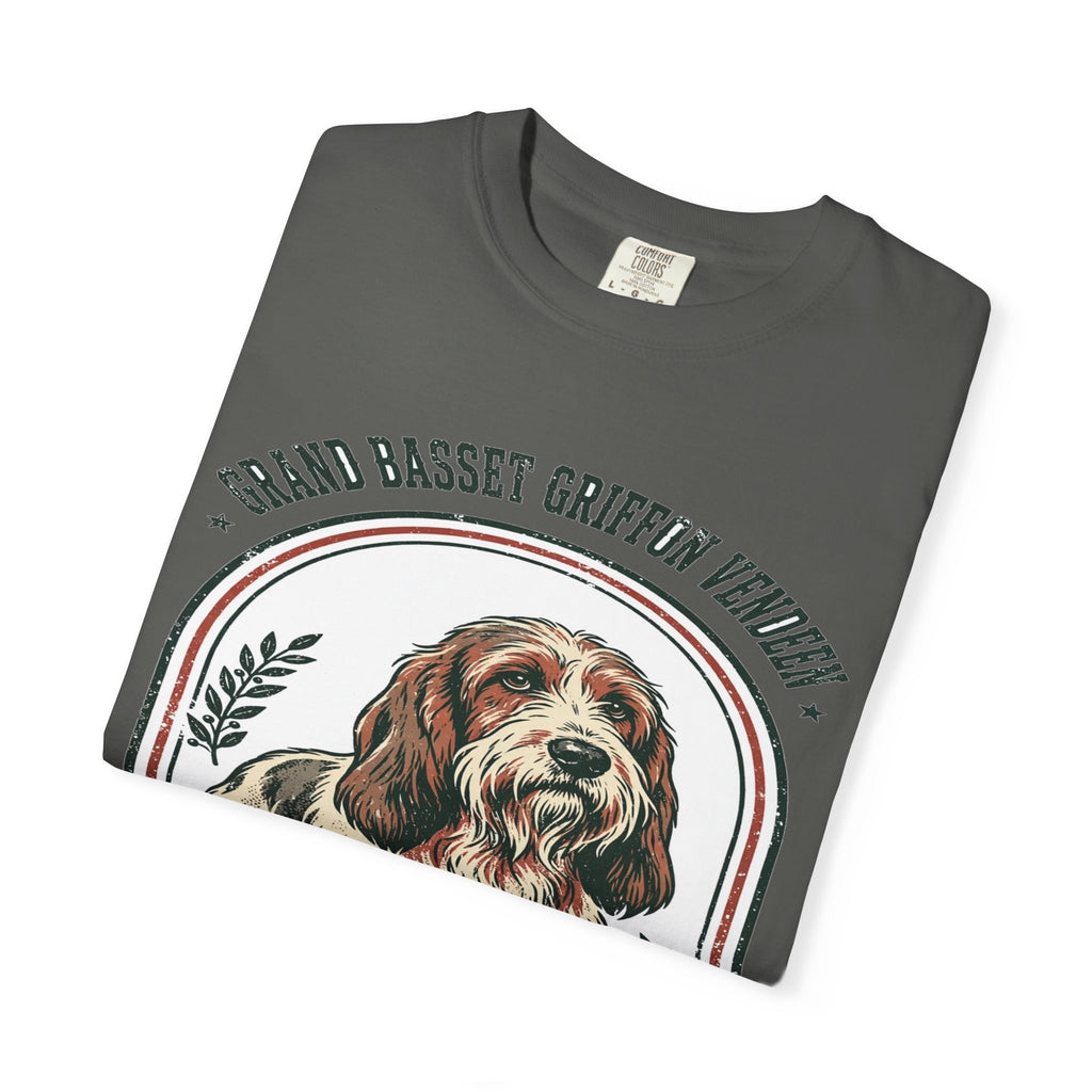 'Shaggy' Grand Basset Griffon Vendeen T-Shirt — alternate view