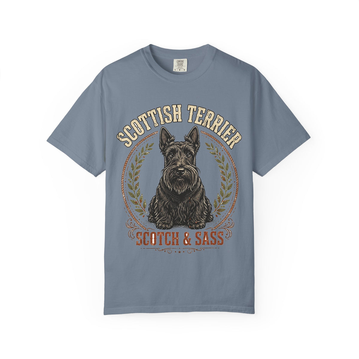 'Scotch & Sass' Scottish Terrier T-Shirt — alternate view