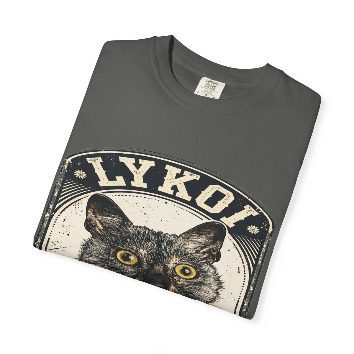 'Werewolf Sweetheart' Lykoi Cat T-Shirt — alternate view