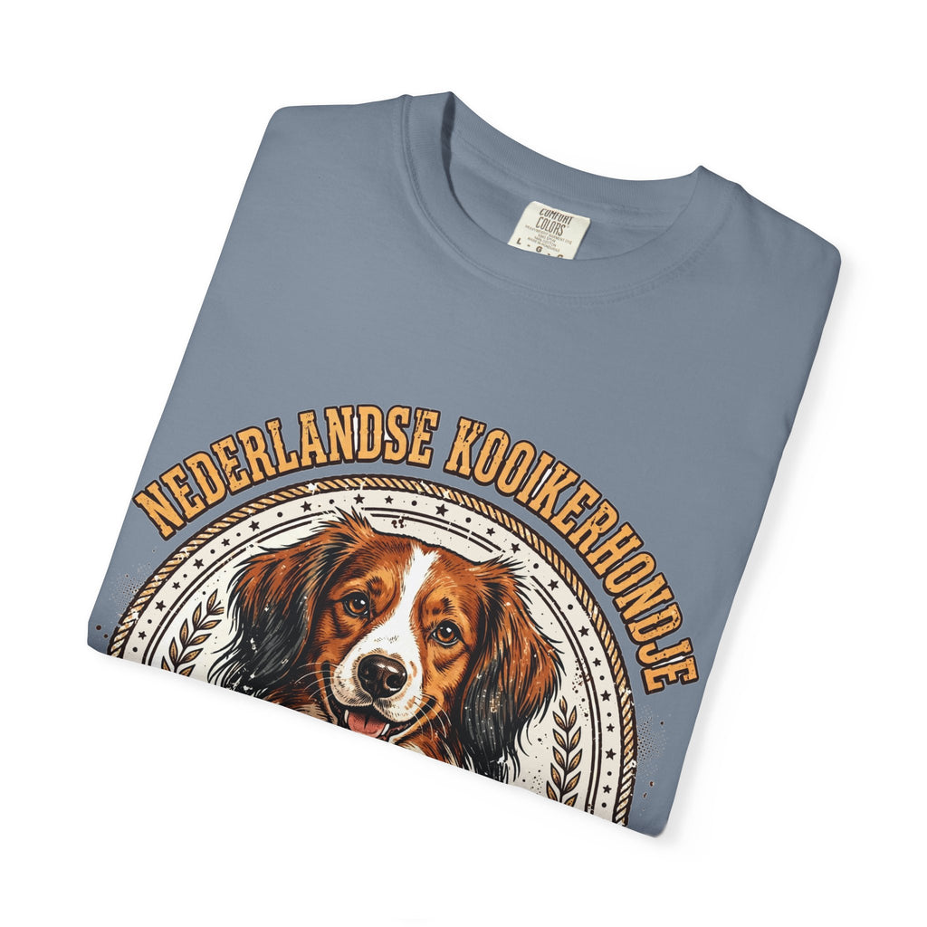 'Earring Game Strong' Nederlandse Kooikerhondje T-Shirt — alternate view