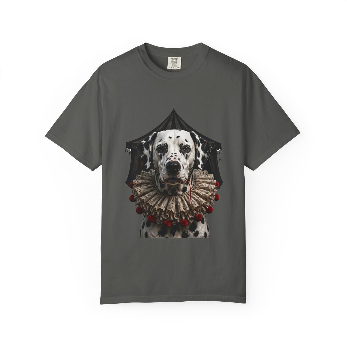 Dalmatian Creepy Clown Halloween Tee