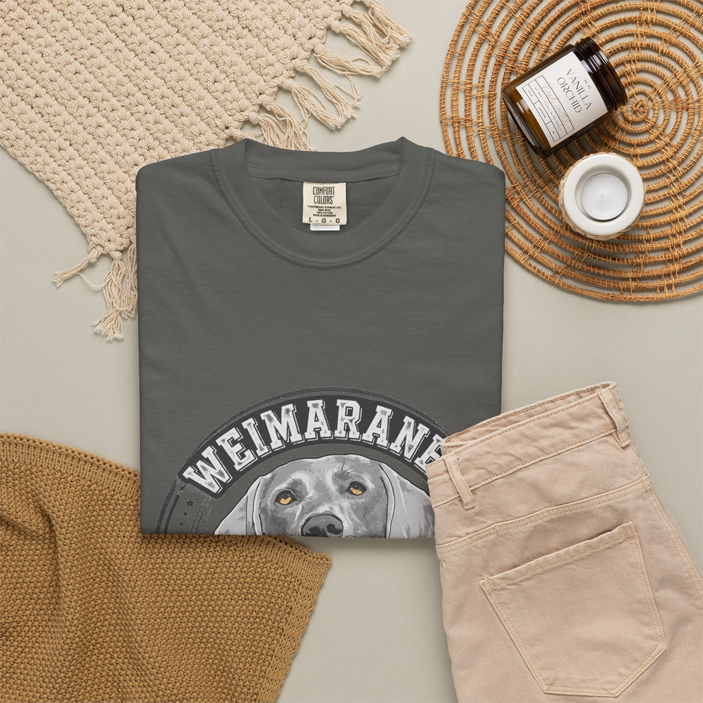 'Gray Ghost' Weimaraner T-Shirt — alternate view