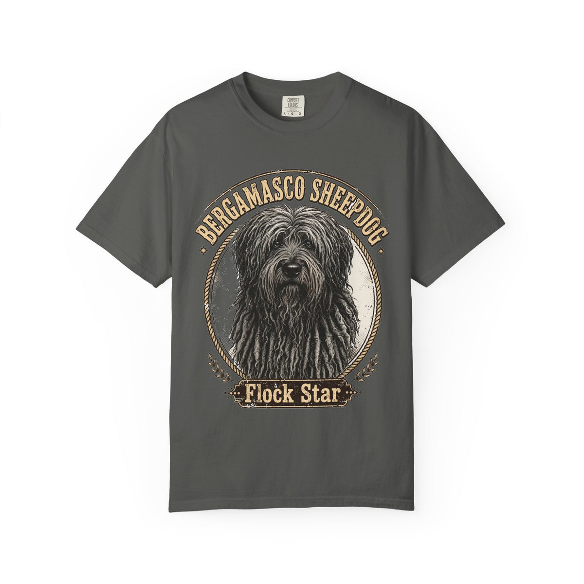 Bergamasco Sheepdog Flock Star Tee