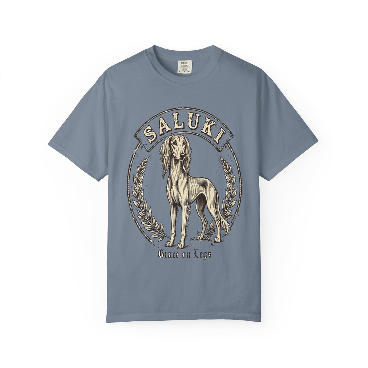 'Grace on Legs' Saluki T-Shirt — alternate view