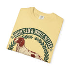 'Red White Fetch' Irish Red and White Setter T-Shirt — alternate view