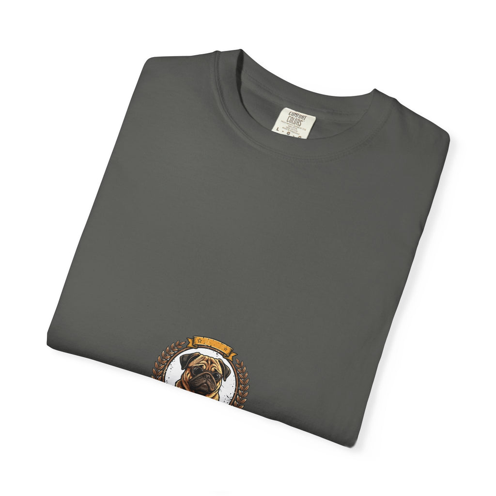 'Pugglee Vintage Dog Graphic' Pug T-Shirt — alternate view