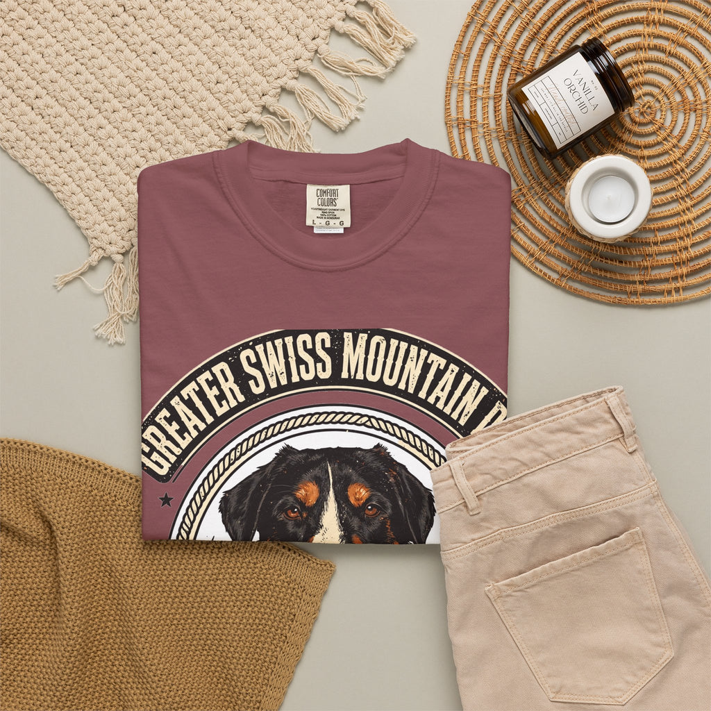 'Swissy' Greater Swiss Mountain Dog T-Shirt — alternate view