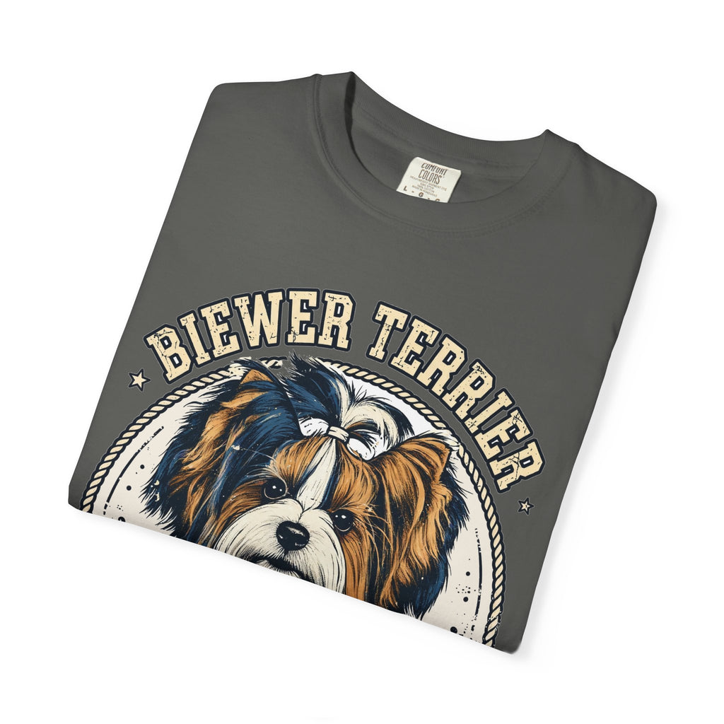 'Tiny Tricolor' Biewer Terrier T-Shirt — alternate view