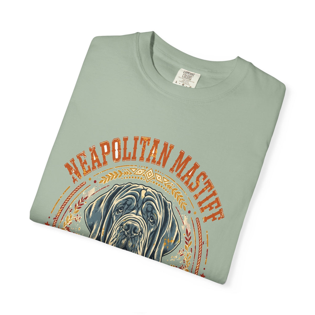 'Heavyweight Hugs' Neapolitan Mastiff T-Shirt — alternate view