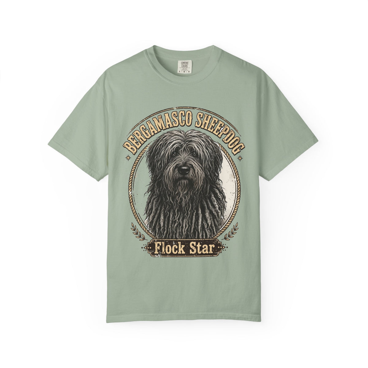 Bergamasco Sheepdog Flock Star Tee