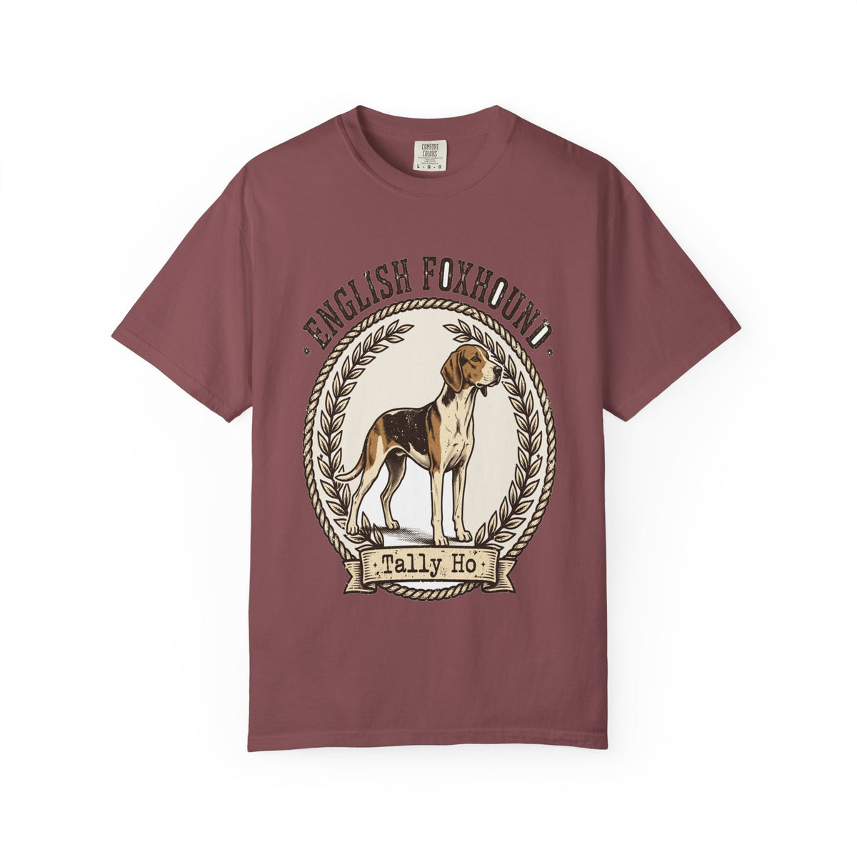 'Tally Ho' English Foxhound T-Shirt — alternate view