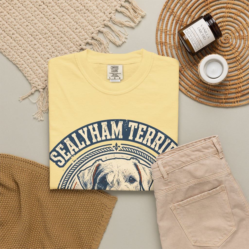 'Grand Opinions' Sealyham Terrier T-Shirt — alternate view