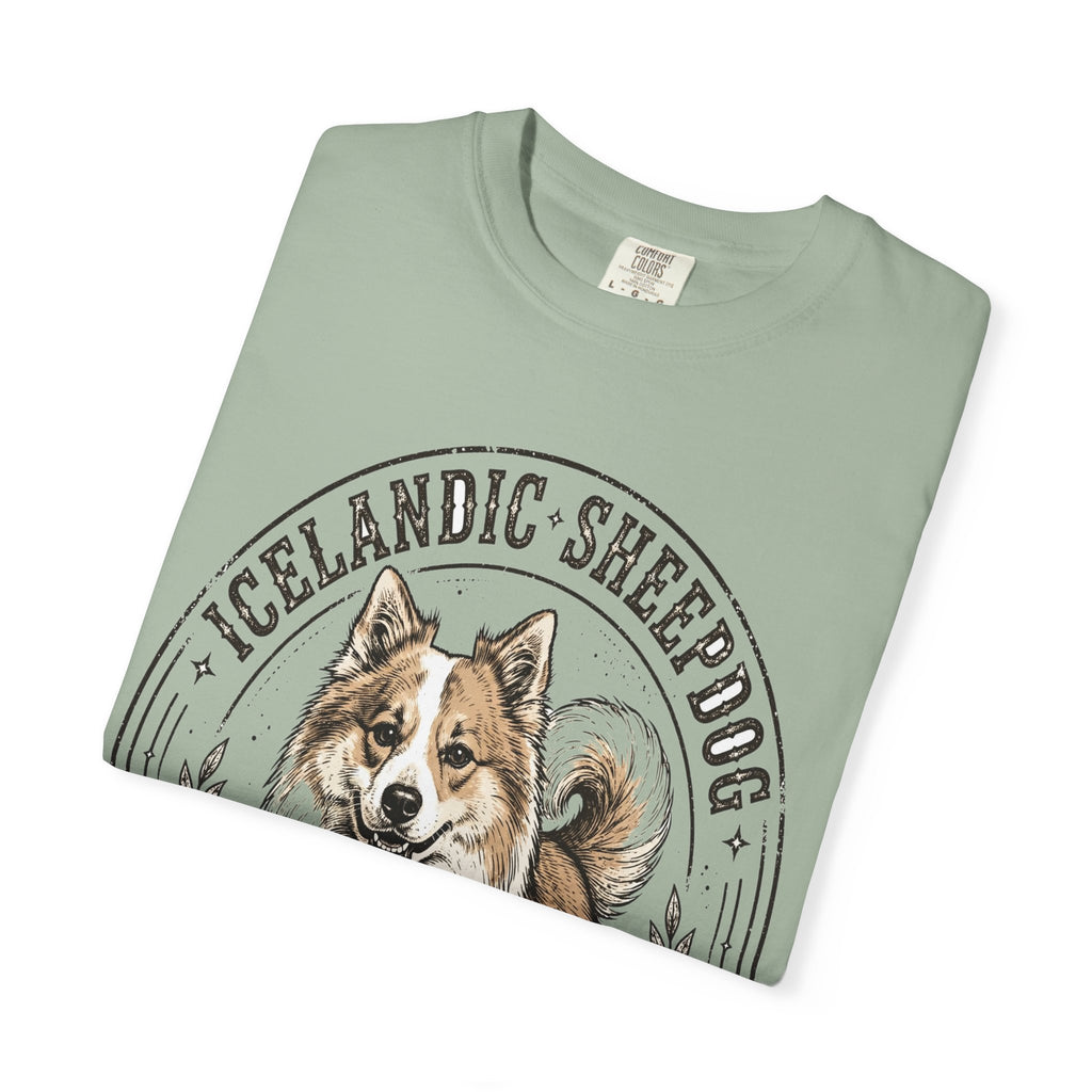 'Viking Vibes' Icelandic Sheepdog T-Shirt — alternate view