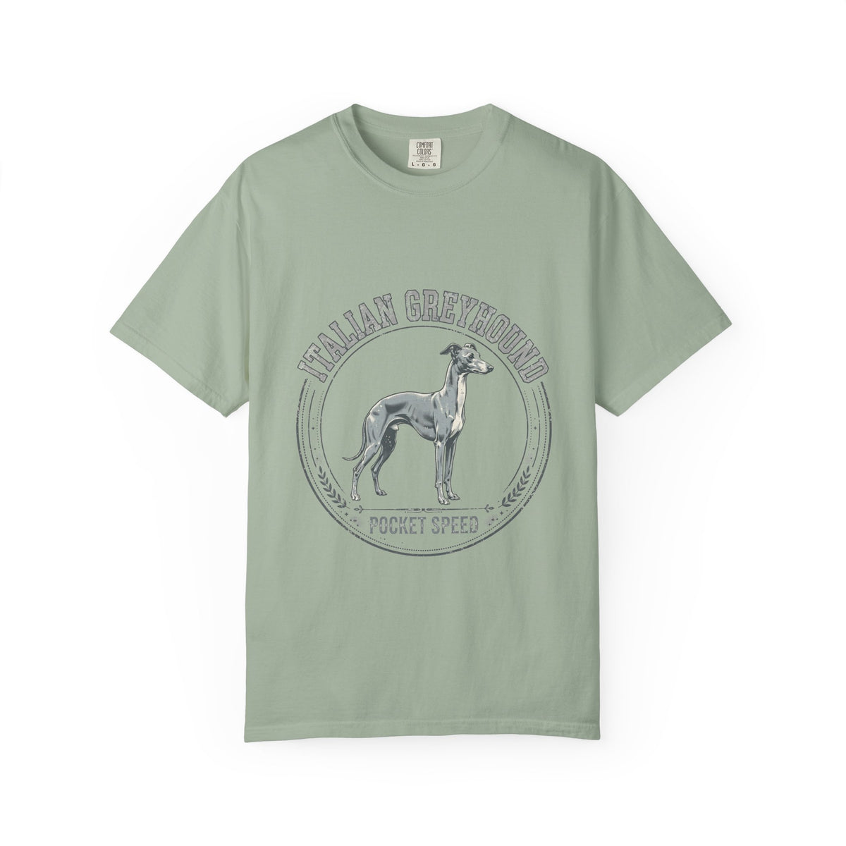 'Pocket Speed' Italian Greyhound T-Shirt — alternate view