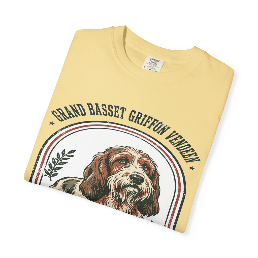 'Shaggy' Grand Basset Griffon Vendeen T-Shirt — alternate view